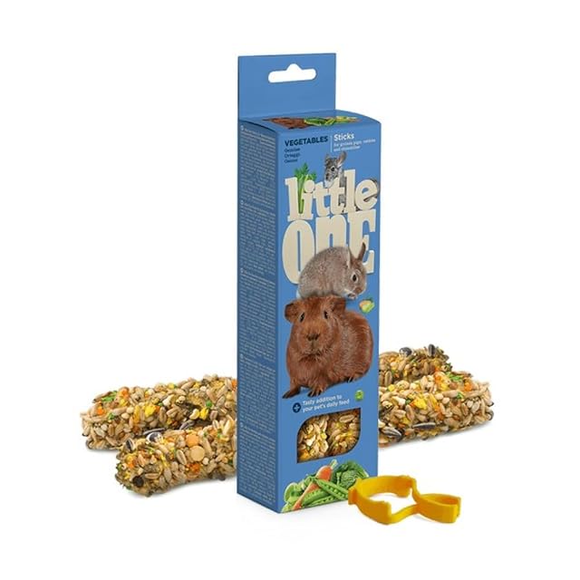 Foto 2 de 2 de Little One Sticks para Cobayas, Conejos y Chinchillas con Vegetales 2х60g
