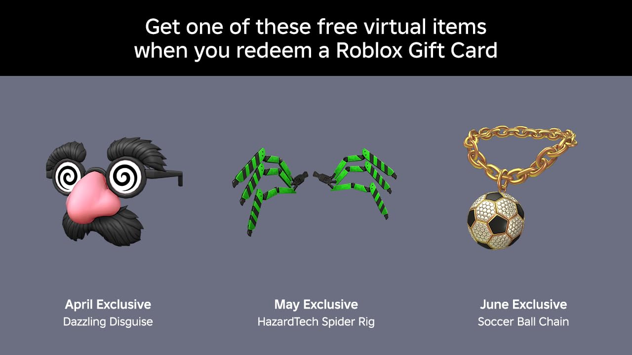 Roblox Physical Gift Card [Includes Free Virtual Item] [Redeem Worldwide]: 75 Standard