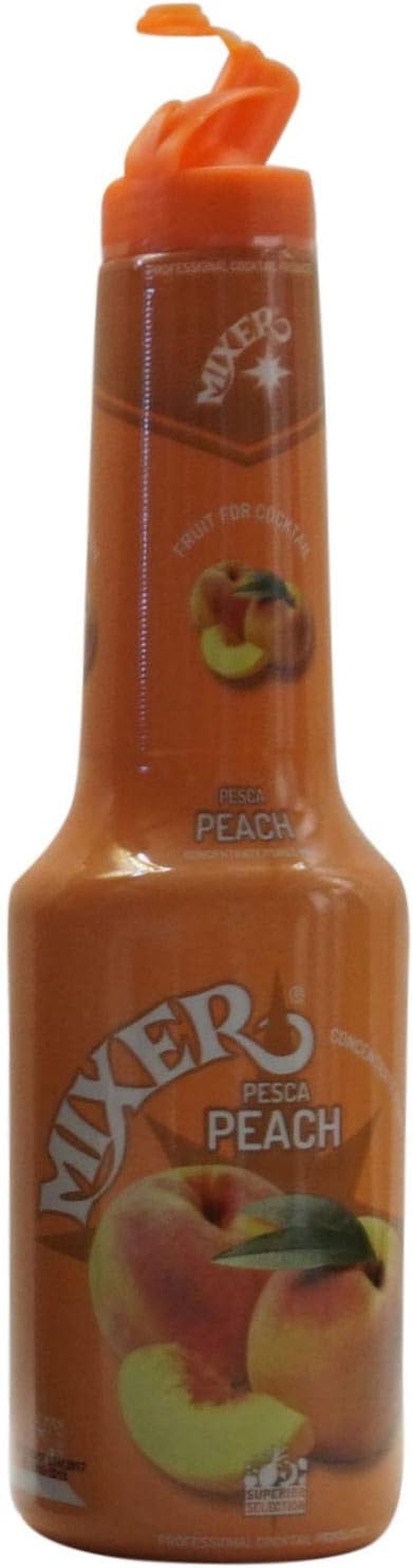 100% Mixer Peach Puree for cocktails 1L