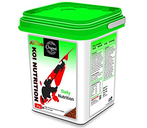 RichBay Jumbo Koi Nutrition Special Fish Food for Koi Fish 2kg (B09CH9CTLK) Amazon Price History, Amazon Price Tracker