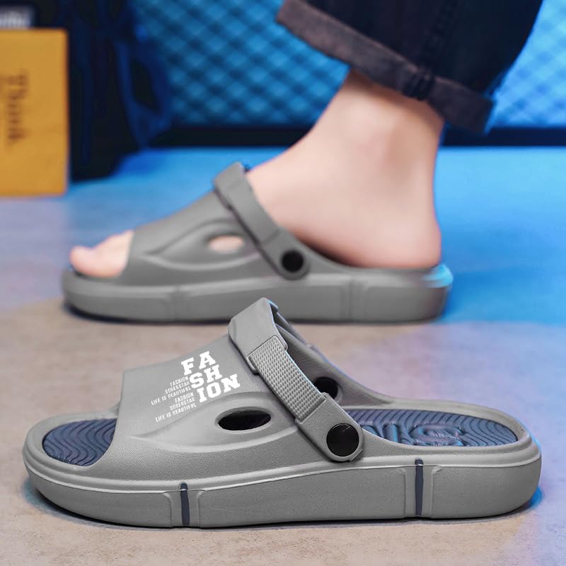 Slippers for Women and Men Quick Drying, EVA Open Toe Soft Slippers, Non-Slip Soft Shower Spa Bath Pool Gym Beach House Sandals for Indoor Outdoor2