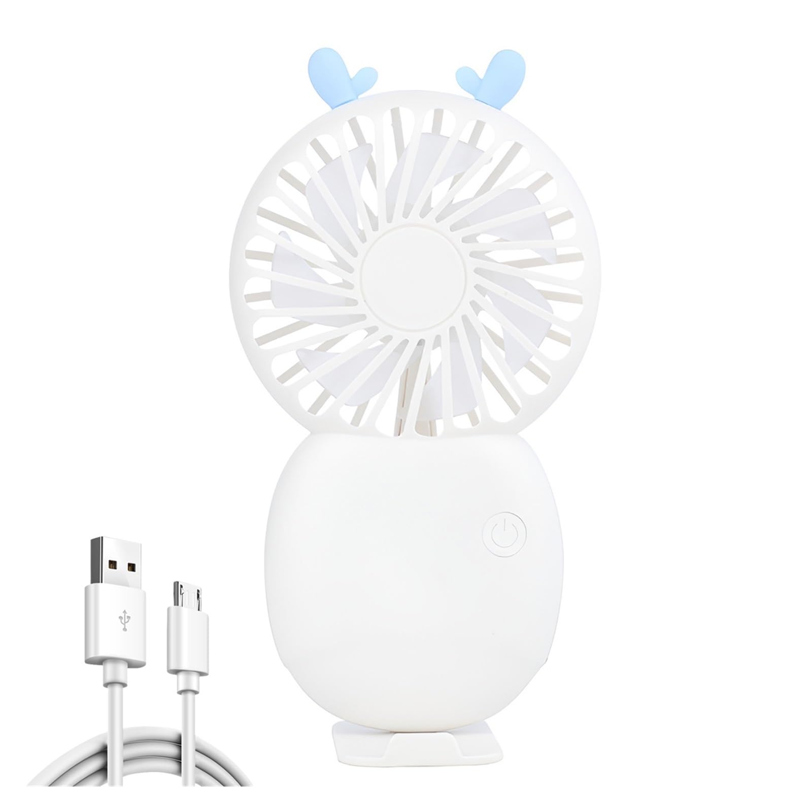 Mini ventilateur portable USB puissant et silencieux pour table