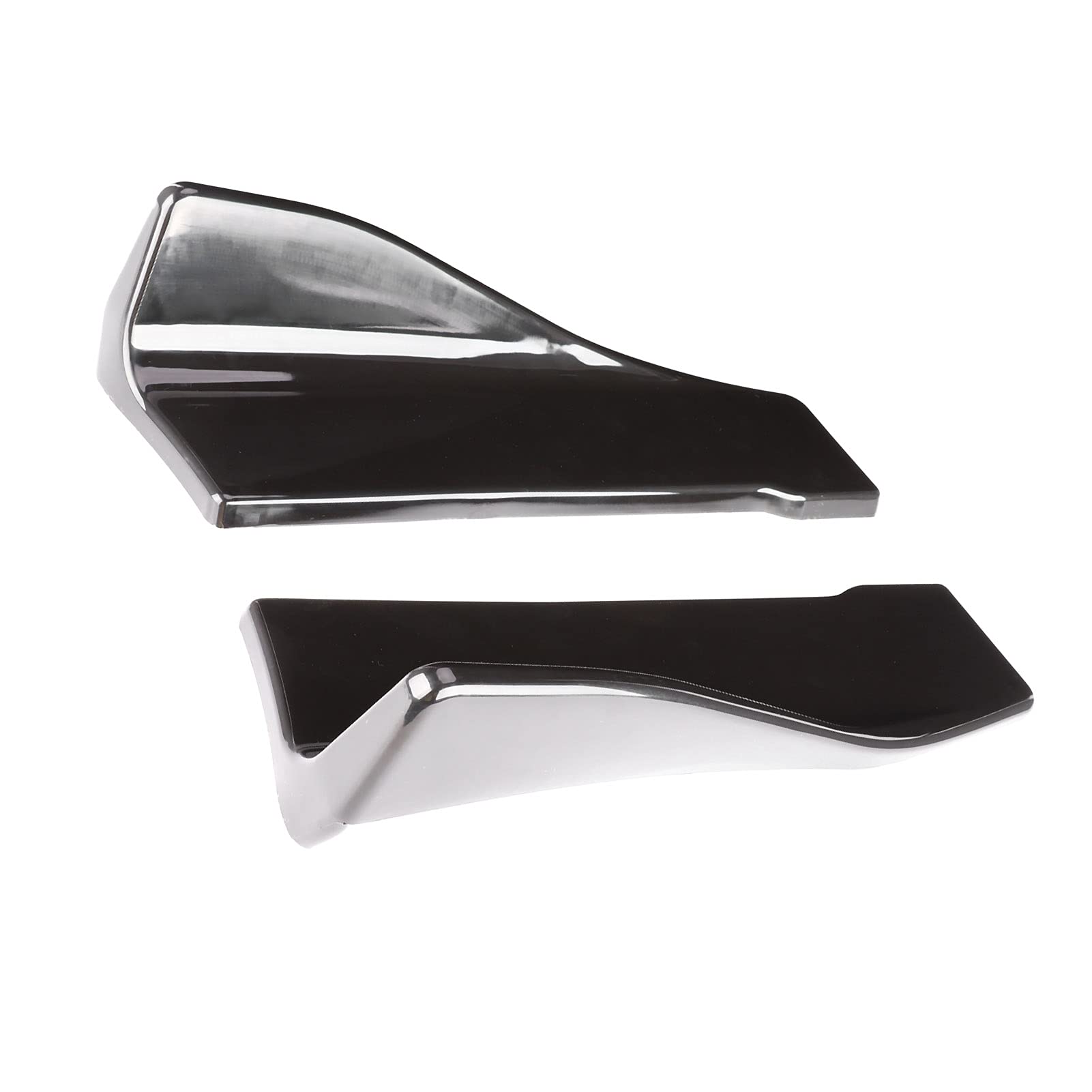 2pcs Universal Rear Bumper Lip Spoiler for 435i E60 GLOOY Diffuser Flaps Body Kit Styling Accessory