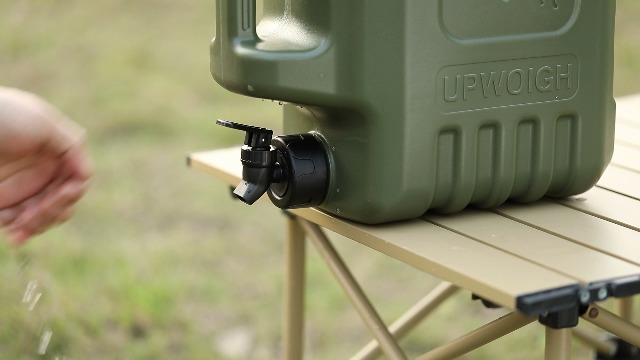 UPWOIGH Cantimplora de Camping 3.5 Galones con Grifo, Verde Militar, 1 Unidad miniatura 7