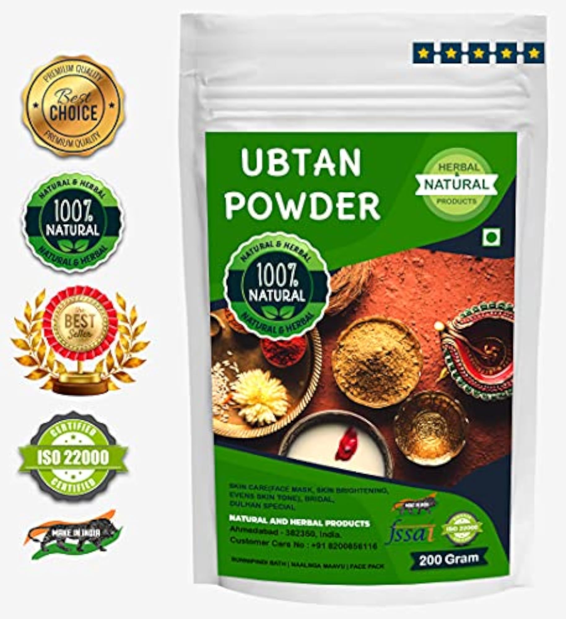 Face Pack Powder | Ubtan Powder for Skin Care