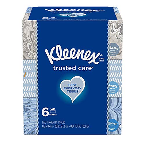 Image of Everyday Facial 144 Tissues per Flat Boxes, 12 Boxes