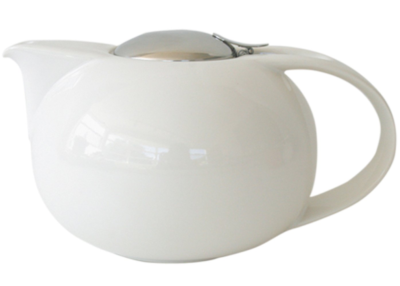 ZERO JAPAN Saturn L 1350cc white teapot BBN-17L WH import)