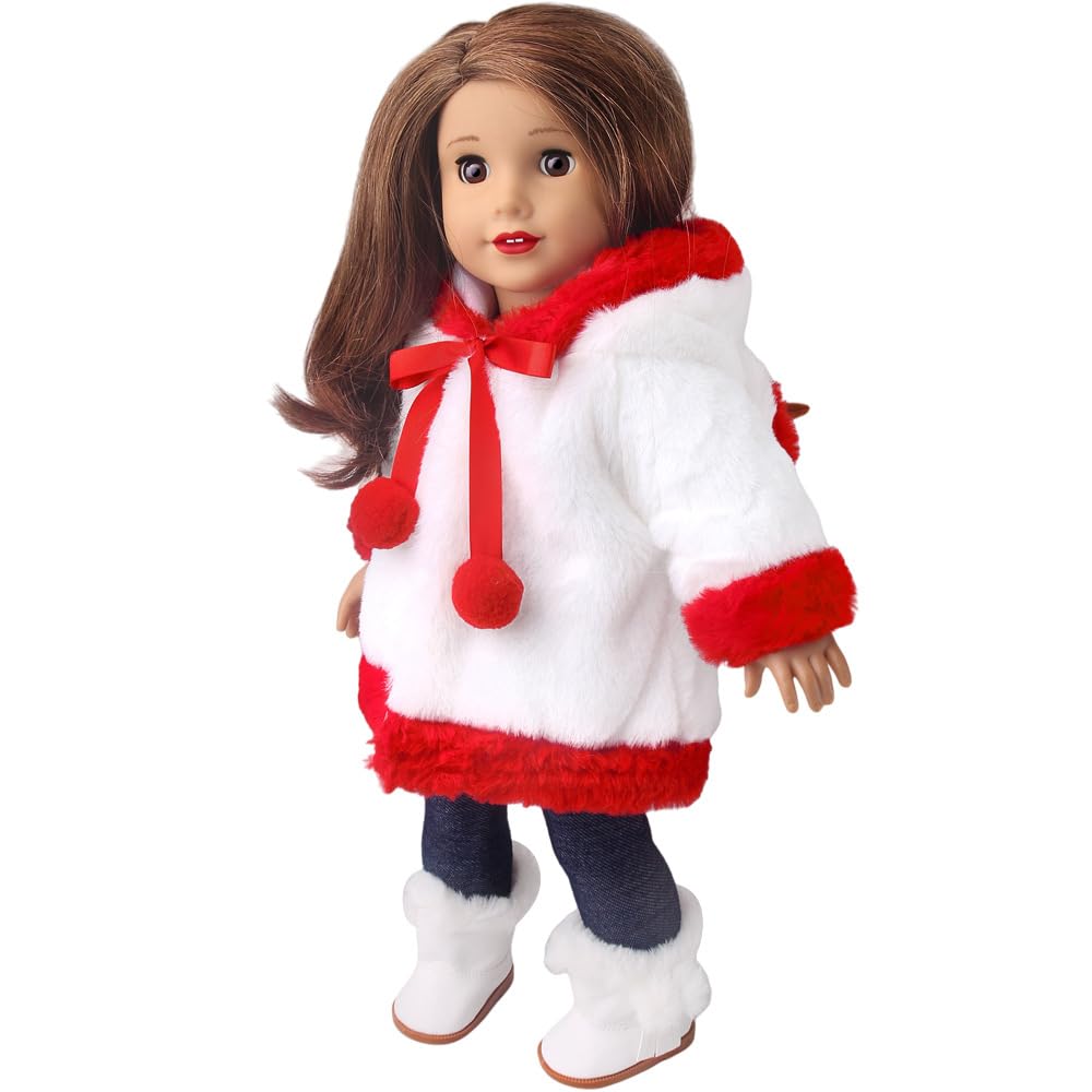 Poupée chiffon Fée Clochette rouge Noël Disney Store peluche Peter Pan hiver 58 cm - Peluches