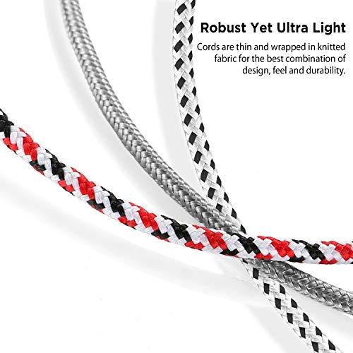 image for DUKABEL Headphone Splitter, Knitted 3.5mm Audio Splitter TRS 3-Pole Au