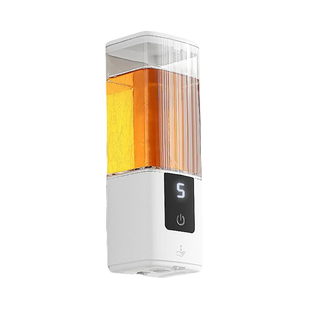 Hndhbfgrt Wall Mount Automatic Soap Dispenser Rechargeable Foaming Pump for Bathroom Kitchen KitchenSoap Dispenser