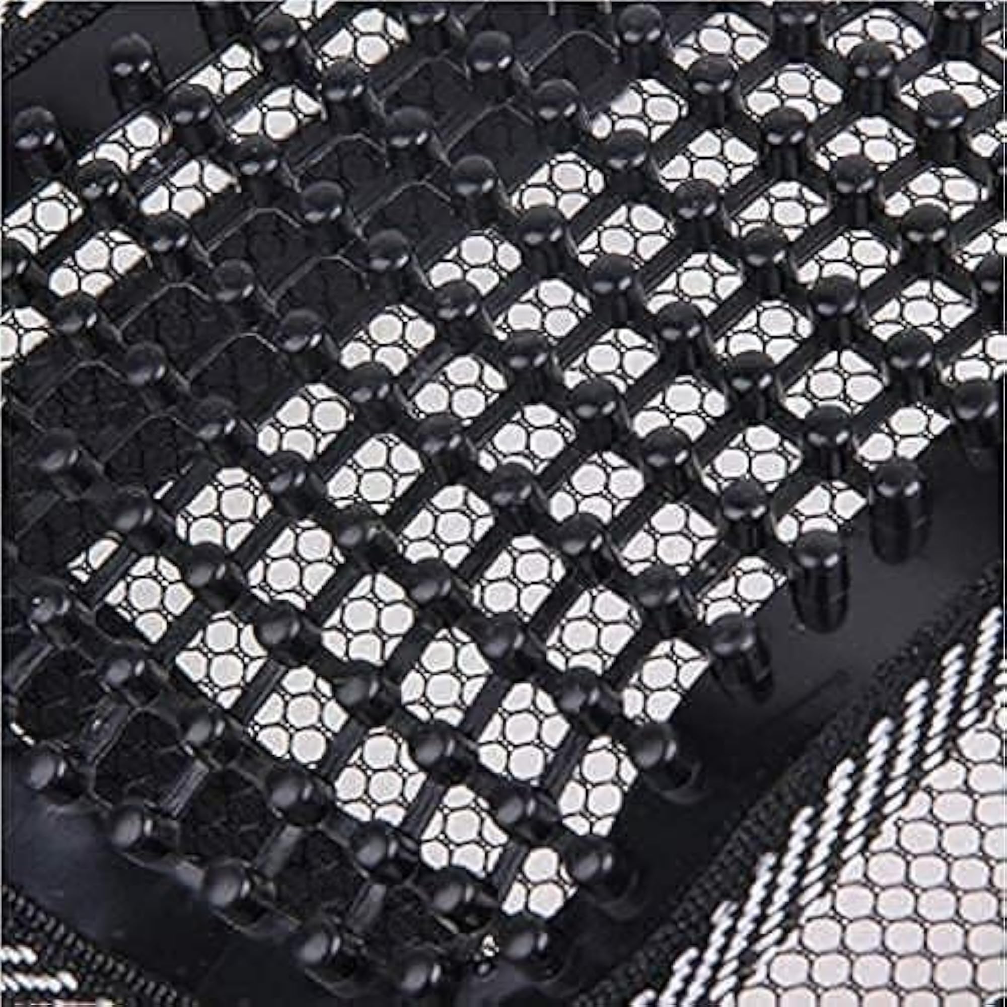Back Rest with Lumbar Support Mesh Cushion Pad