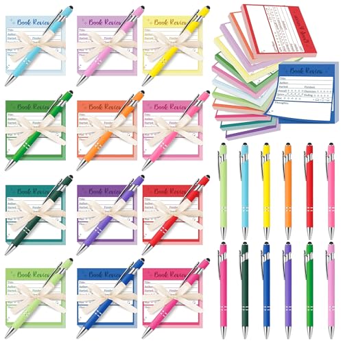 Mini blocs-notes autocollants L1rabe pour annoter vos livres de chevet en couleur