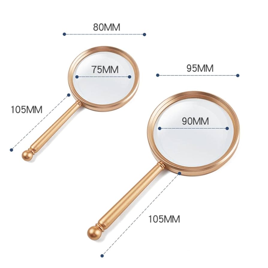 アンティーク拡大鏡 虫眼鏡 2本 Amazon.co.jp: アンティーク ルーペ 拡大倍率2倍 読書 等に