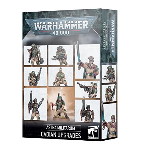 Games Workshop - Warhammer 40,000 - Astra Militarum: Cadian Upgrades