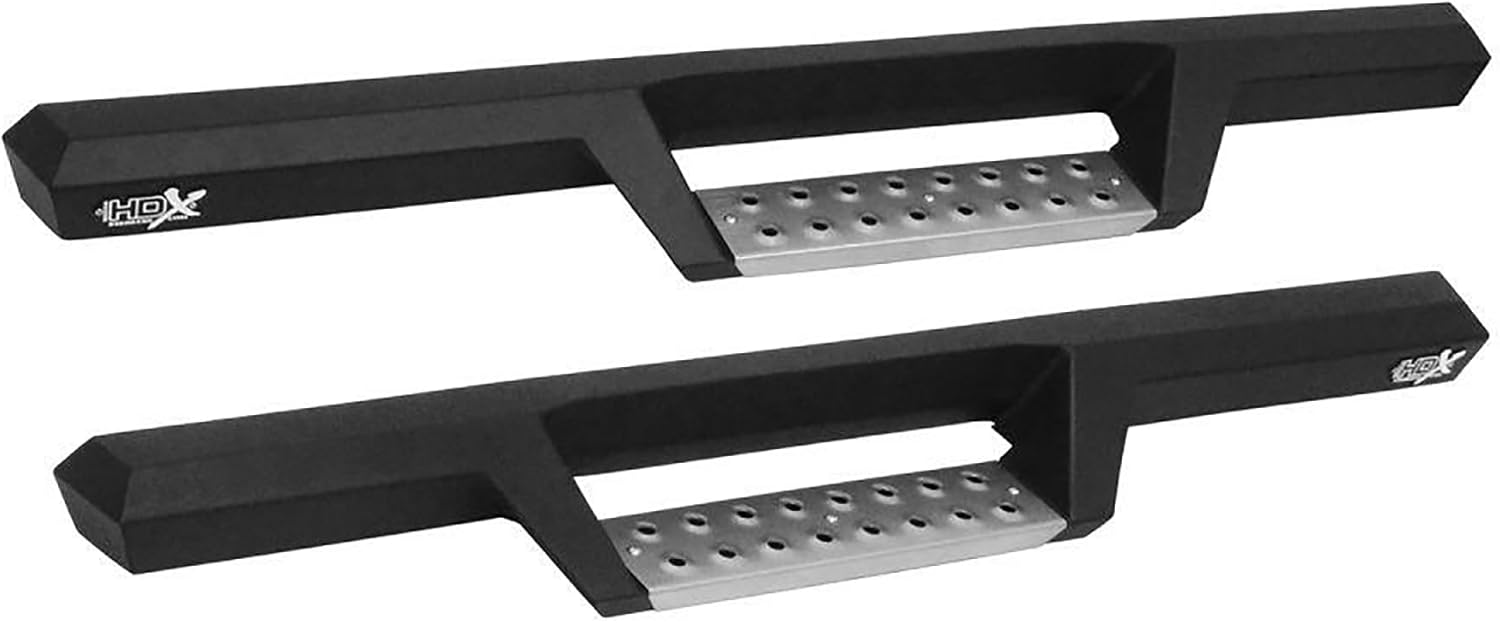 Westin 56-140552 HDX Drop Nerf Bars fits 2018-2025 Wrangler JL 2 Door Textured Black Pair