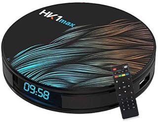 Android 11.0 TV Box with 4GB RAM 64GB ROM HK1 max RK3318 Quad Core 64 bit Built in BT 4.1 Dual-WiFi 2.4GHz/5GHz Supporting 4K (60Hz) Full HD/3D/H.265,USB 3.0