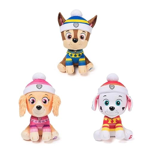 La Pat' Patrouille Peluche Sonore 20 Cm Noël La Pat' Patrouille Assort Barquette - vue 2