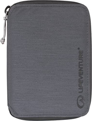 Lifeventure Mini portafoglio da viaggio protetto da RFiD, portafoglio bifold con cerniera e porta...