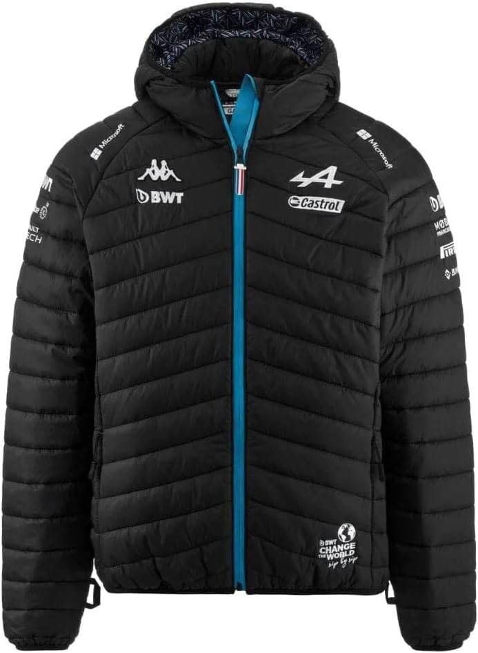 CMC MotorsportsAlpine Racing F1 2023 Men's Team Padded Winter Jacket