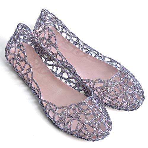 Image of Dear Time Women Flat Heel Summer Beach Jelly Shoes