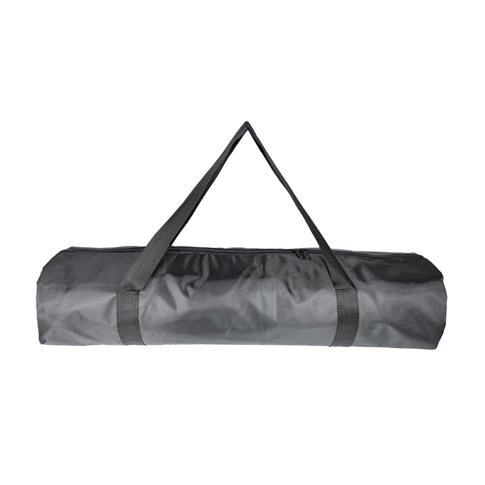QUILSTM Heavy Duty Roll Up Storage Handbag Outdoor Carry Bag Loading And Unloading Camping Supplies Sturdy And Durable Roll Up Table Sleeping Bag Storage, Black, 72x20x20cm