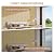 PolarcoForgeco 4 Particle Board Acoustic Panels for Wall and Ceiling - 3D Grooved Sound Absorbing Panel with Wood Finish - Included Nails