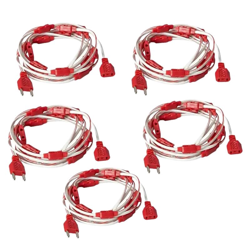 2 Pin 13+1 LED Strip Light Connector Ladi Jointer Rice Light Plug Cable Female Wire for Lighting Connection, Decorative Light Plugs Wire Diwali Decoration-image-17