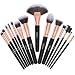 BESTOPE Makeup Brushes Set, 14 Pcs Extra Large Powder Brushes Foundation Blending Concealer Eye Face Liquid Powder Cream Cosmetics Brushes Kit, Super Softy, Super Fluffy