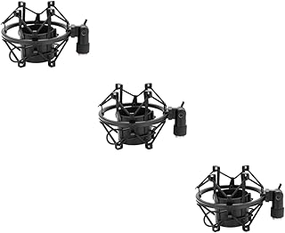 VICASKY Suporte Para Microfone 3 Peças Suporte Para Microfone Montagem De Microfone Condensador Suporte Para Microfone Condensador Acessórios Para Microfone