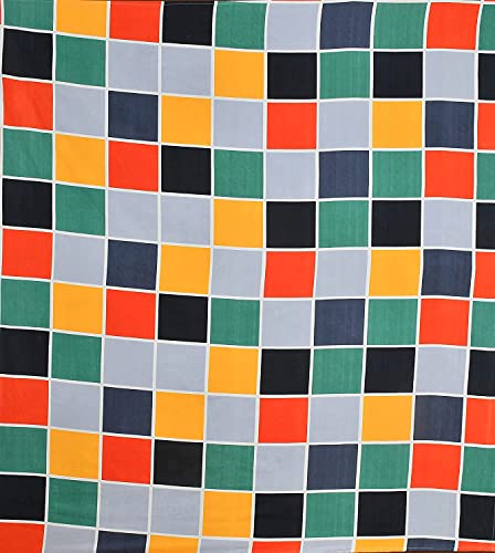 Image of Prime Collection 230 TC Cotton-Blend Fabric Single Bedsheet with 1 Pillow Covers - Single Bedsheet for Single Bed (Multicolor)