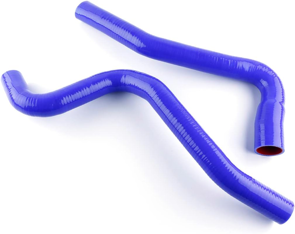 Silicone Radiator Hose For Chevy Chevrolet Corvette V8 5.7L / 5.0L 1977 78 79 80 81 1982 3 Layer 4.5mm (BLACK)
