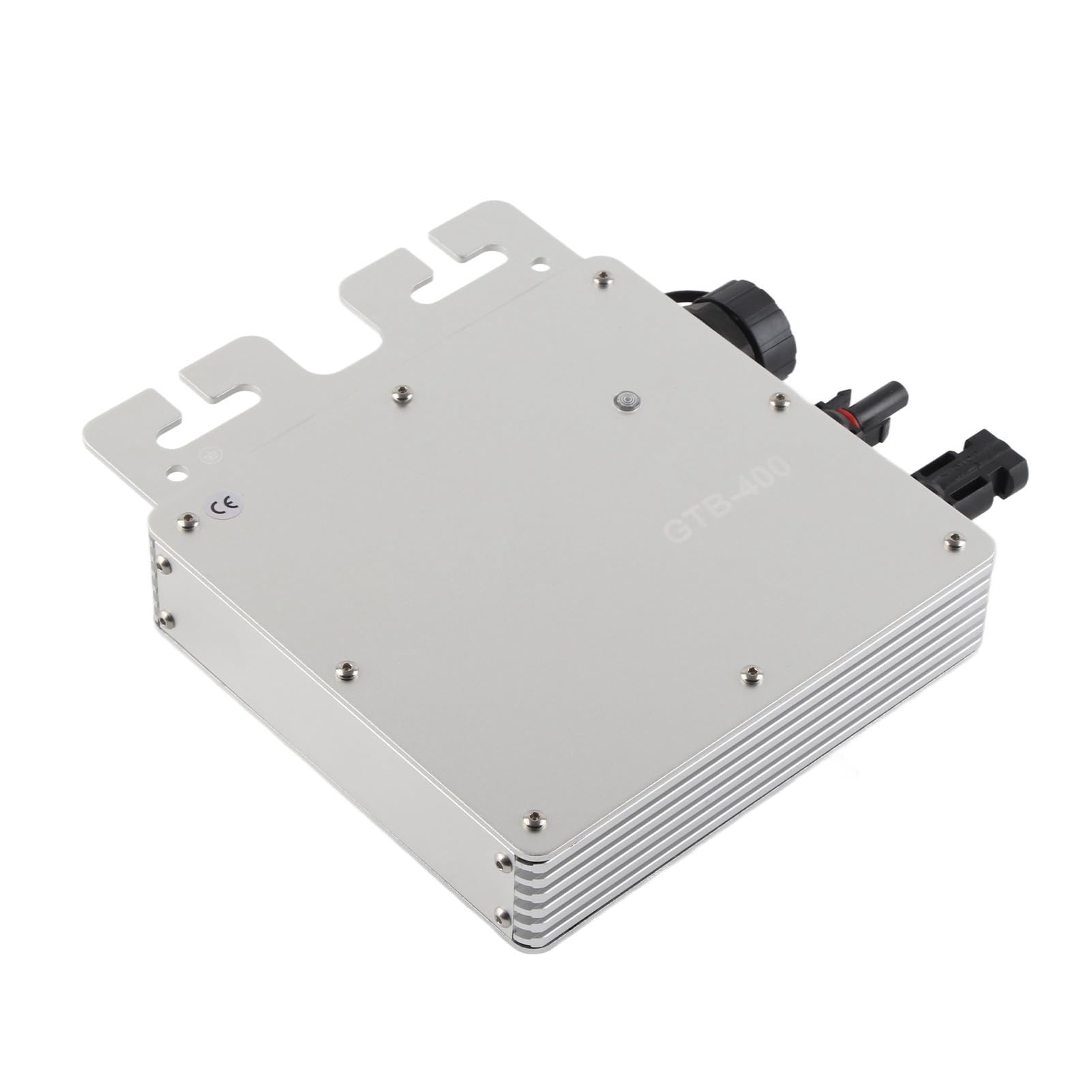 Omabeta Micro Inverter Solare con Controllo WIFI Ad Alta Efficienza da 400 W per Sistemi Energetici Domestici (Argento)
