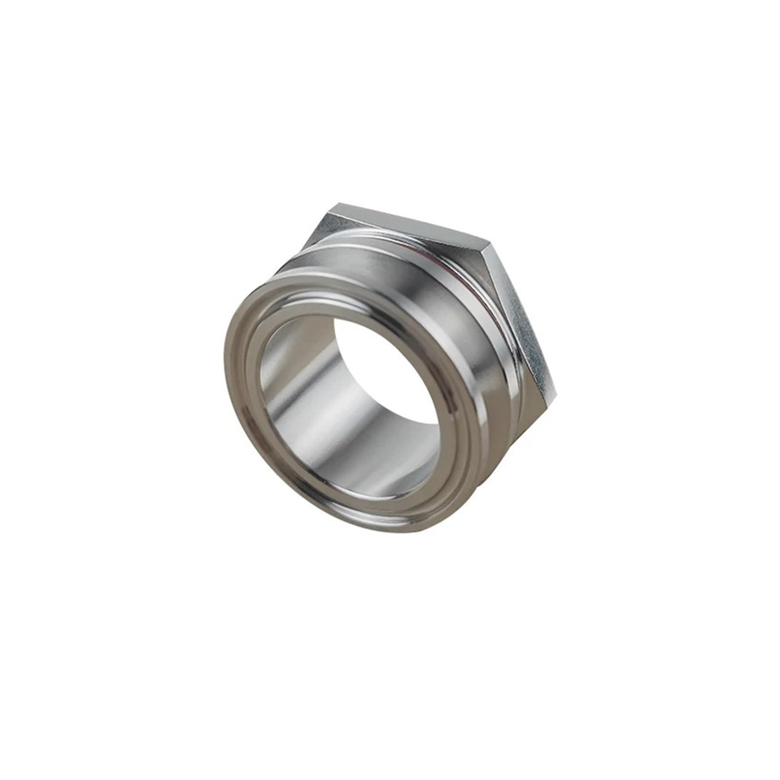 IDGTTLDF 2" Tri Clamp Weldless Bulkhead Stainless Steel SS304 Water Tank Beer Can Kettle Connector Pipe Fittings IDGTTLDF