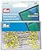 Produktbild Prym Glaskopfnadeln, 0,60 x 43mm, gelb, 40g, Stahl, 43 x 0,6mm