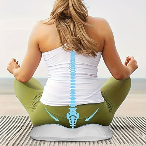 Coussin en mousse à mémoire de forme épais et antidérapant avec trou central - 7
