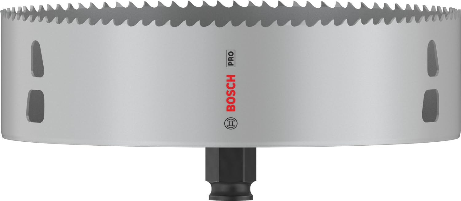 Bosch 1x PRO Multi Material Power Change Plus Delik Açma Testeresi (Yumuşak Ahşap, Alçıpan, Ø 177 mm, Professional Aksesuar Döner Matkap/Vidalamalar, Darbeli Matkap/Vidalama)