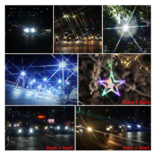 Filtre de caméra effet étoilé pour illuminer les reflets et lumières