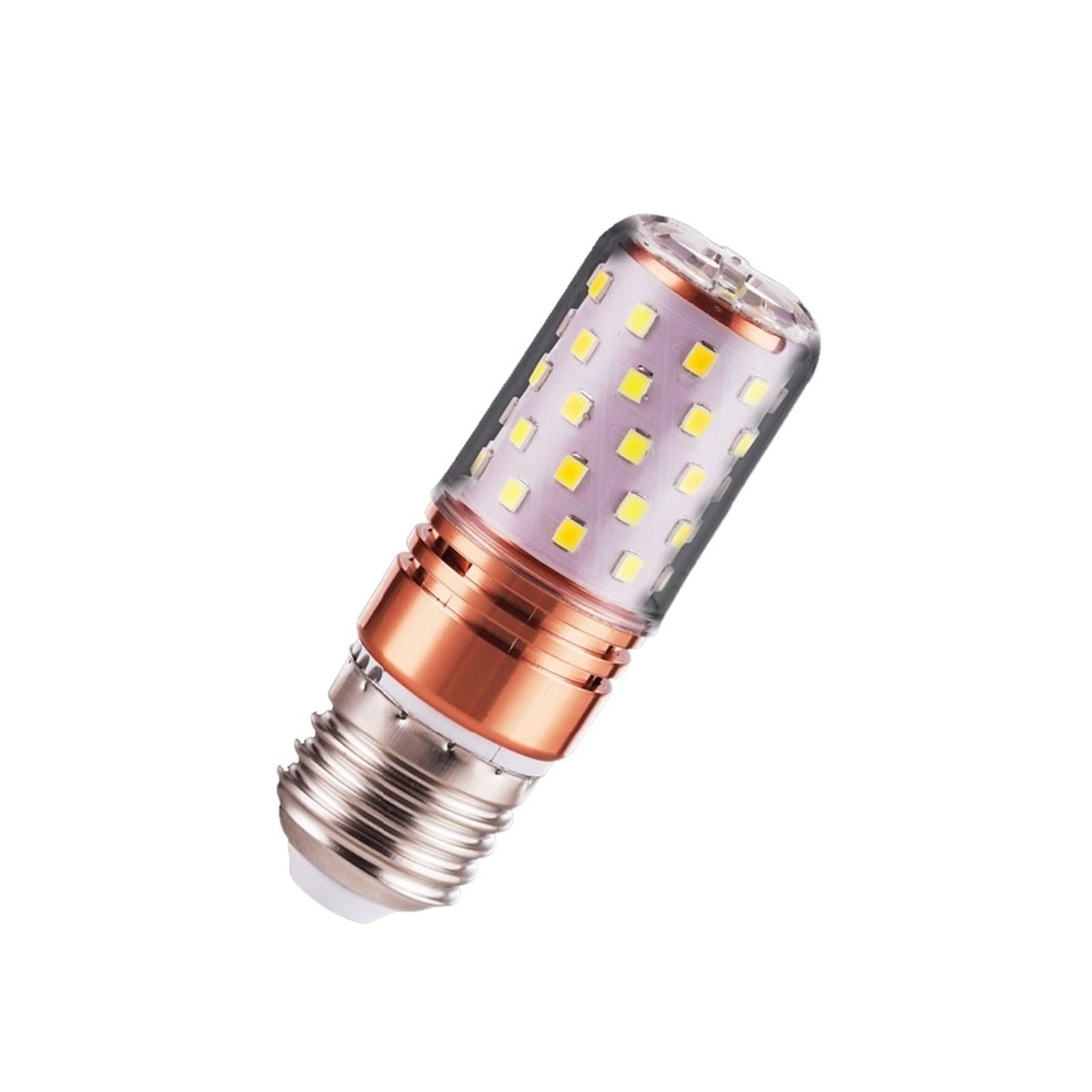 Lampa LED Z Żarówką Kukurydzianą E14 E27 Lampada Jasność Światło Oświetlenie Energooszczędne Niskie ZużYcie Energii(Warm White 220-240V,E27 60led)