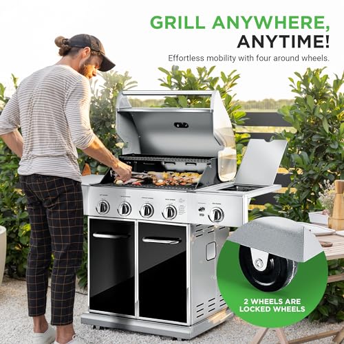 Nutrichef Propane Gas Grill