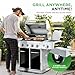 Nutrichef Propane Gas Grill