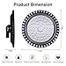 200W LED Hall Lighting Industrial Lamp Workshop Light IP65 Waterproof Workshop Light Hall Spotlight Indoor and Outdoor Use 6500 K LED High Bay for Garage Lamp Warehouse Factories (4)