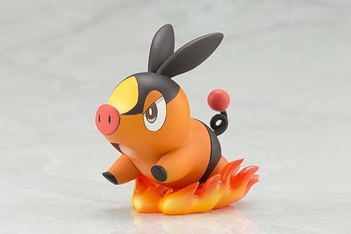 Miniatura 4 de Kotobukiya Pokemon: Estatua de Hilda y Tepig Artfx J