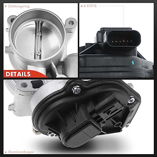 Frankberg Drosselklappenstutzen für Tiida Schrägheck C11 Tiida Stufenheck SC11 1.8L Benzin 2007-2012 RME3013C