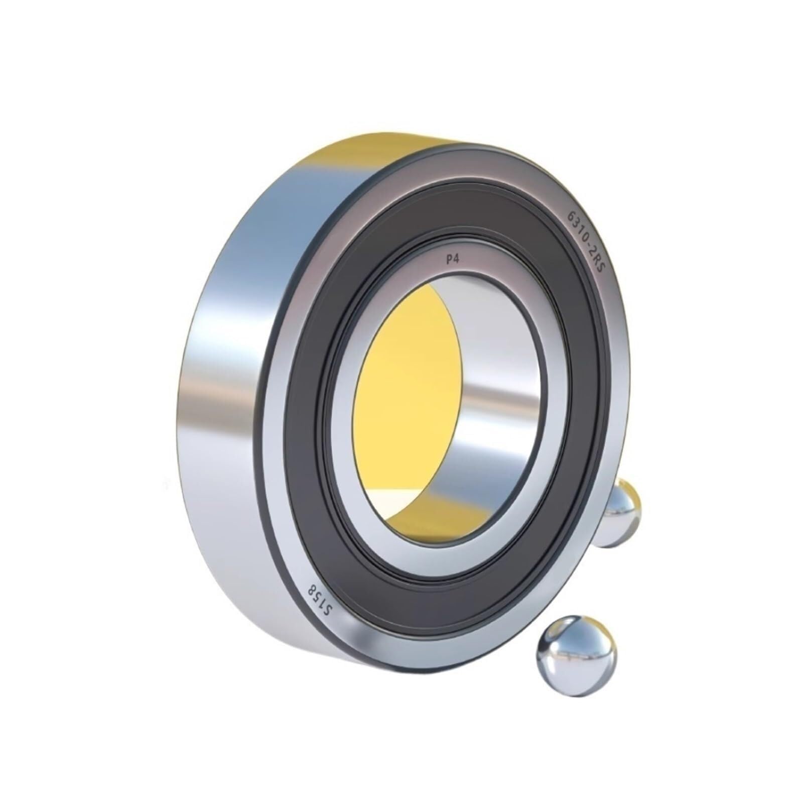 Rodamiento, 1 rodamiento de Motor velocidad alta P4/P5 6208/6209/6210/6211/6212/6213ZZ/RS rodamientos rígidos bolas precisión(6209 2RS P5)