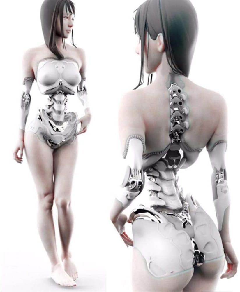 PANGCHENG 1/6 Modern Fantasy Woman Warrior Stand Resin Figure Miniature Model Kits Unassambled Unpainted