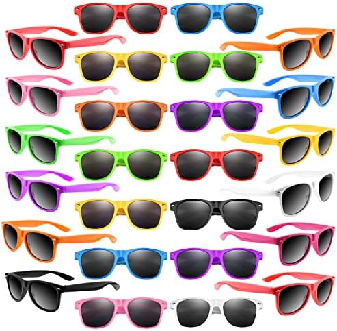 FEPITO Kids Sunglasses Bulk Party Favors Goody Bag Fillers for Beach Birthday Party Pool Wedding Party Supplies
