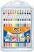 BIC Kids Set Para Colorear, 12 Rotuladores, 12 Lápices de Colores, 12 Ceras, Colores Surtidos, Paquete de 36 Unidades