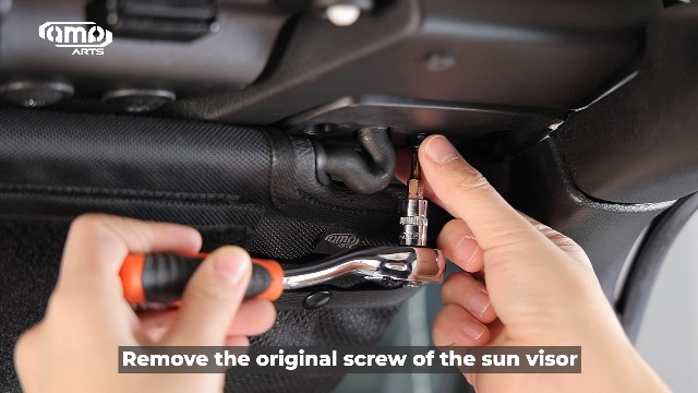 Kit De Reparación Para Visor Solar | Compatible Con Jeep JK 2018, JL 2018-2024 Y Gladiator | Incluye Clips, Tornillos Y Destornillador