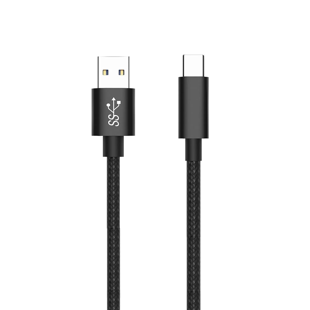 J USB Type-Cケーブル 1メートル ブラック 急速充電 Amazon.co