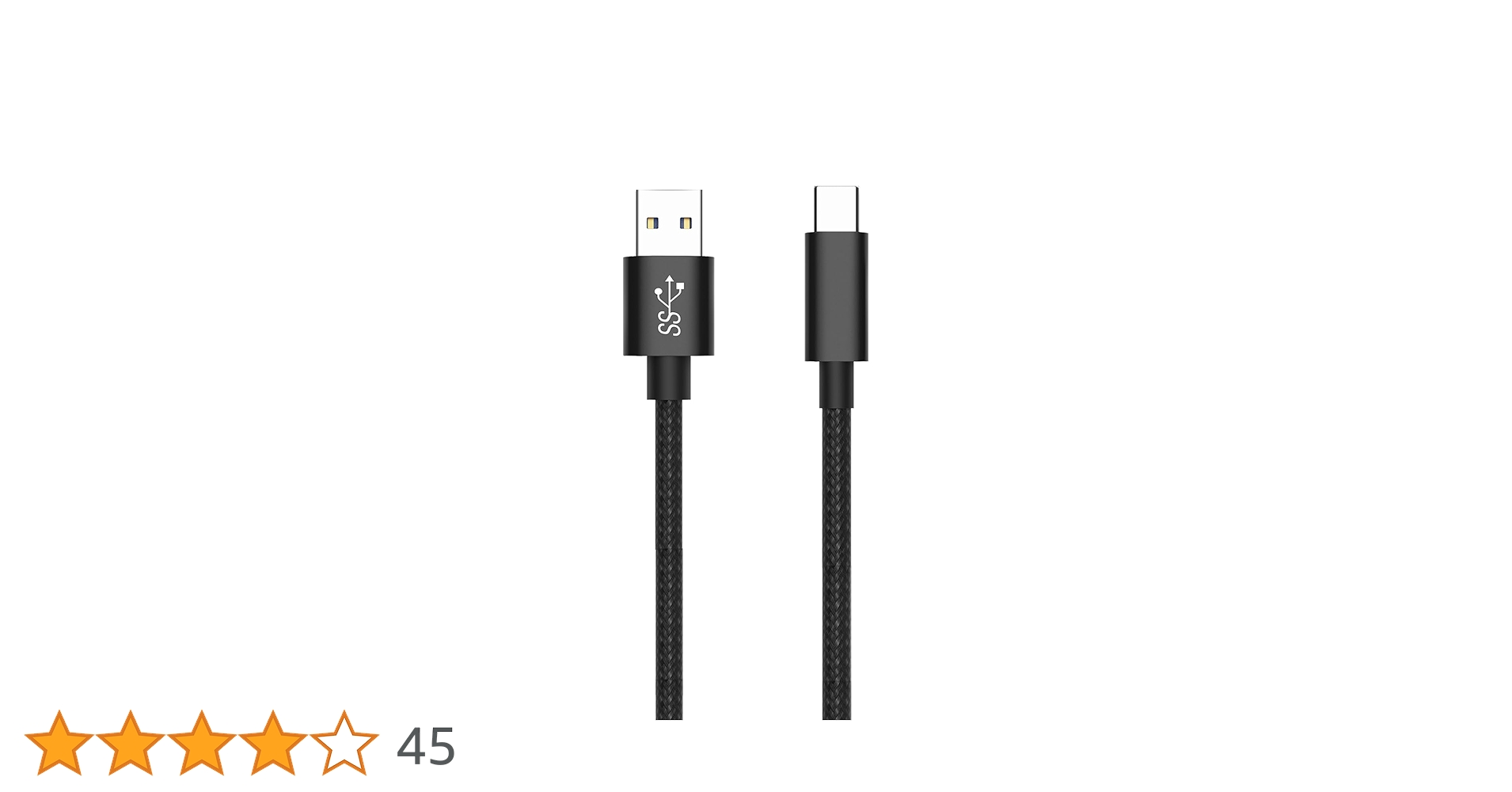 J USB Type-Cケーブル 1メートル ブラック　急速充電 Amazon.co.jp: USB Type C ケーブル (1m, ブラック
